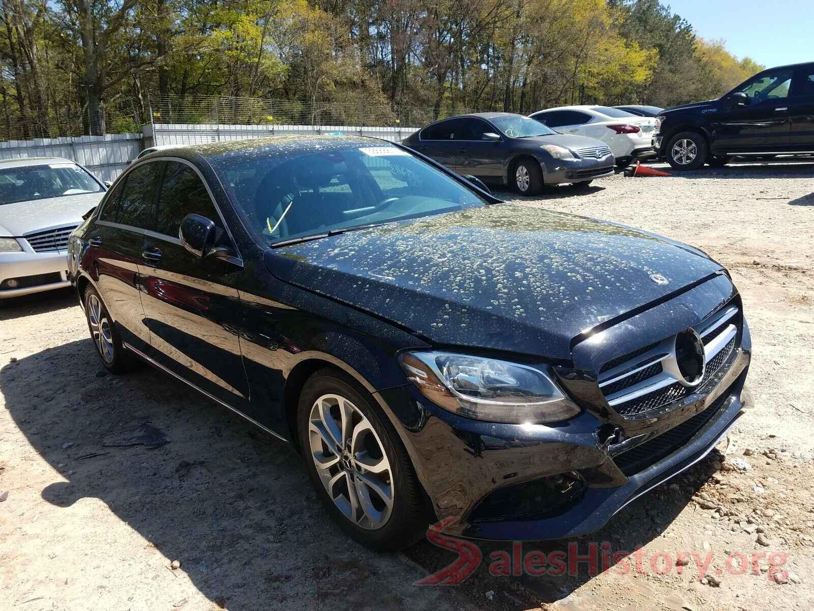 55SWF4JB0JU268385 2018 MERCEDES-BENZ C CLASS