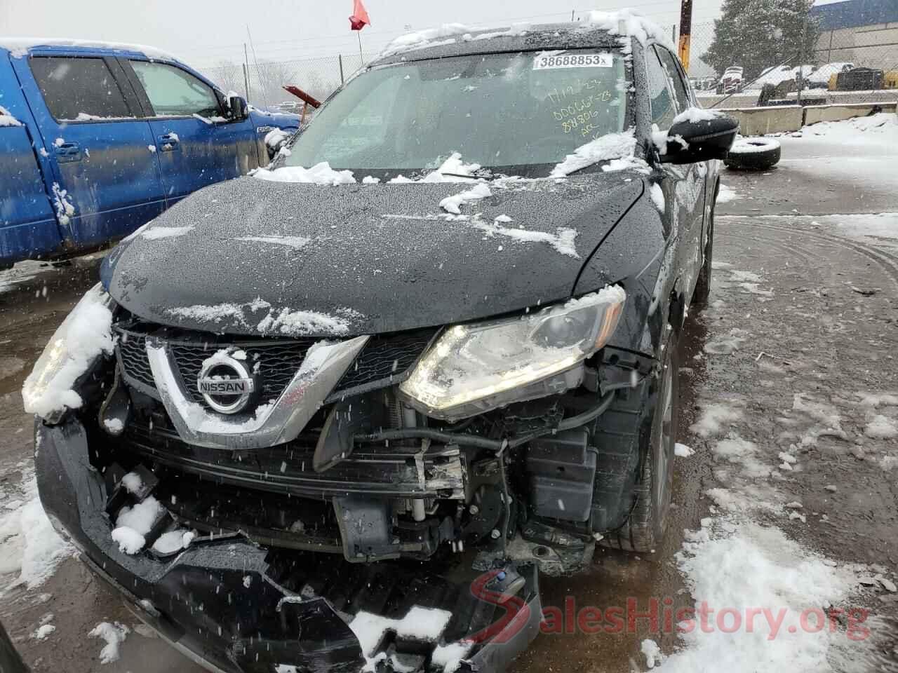 5N1AT2MV6GC881806 2016 NISSAN ROGUE