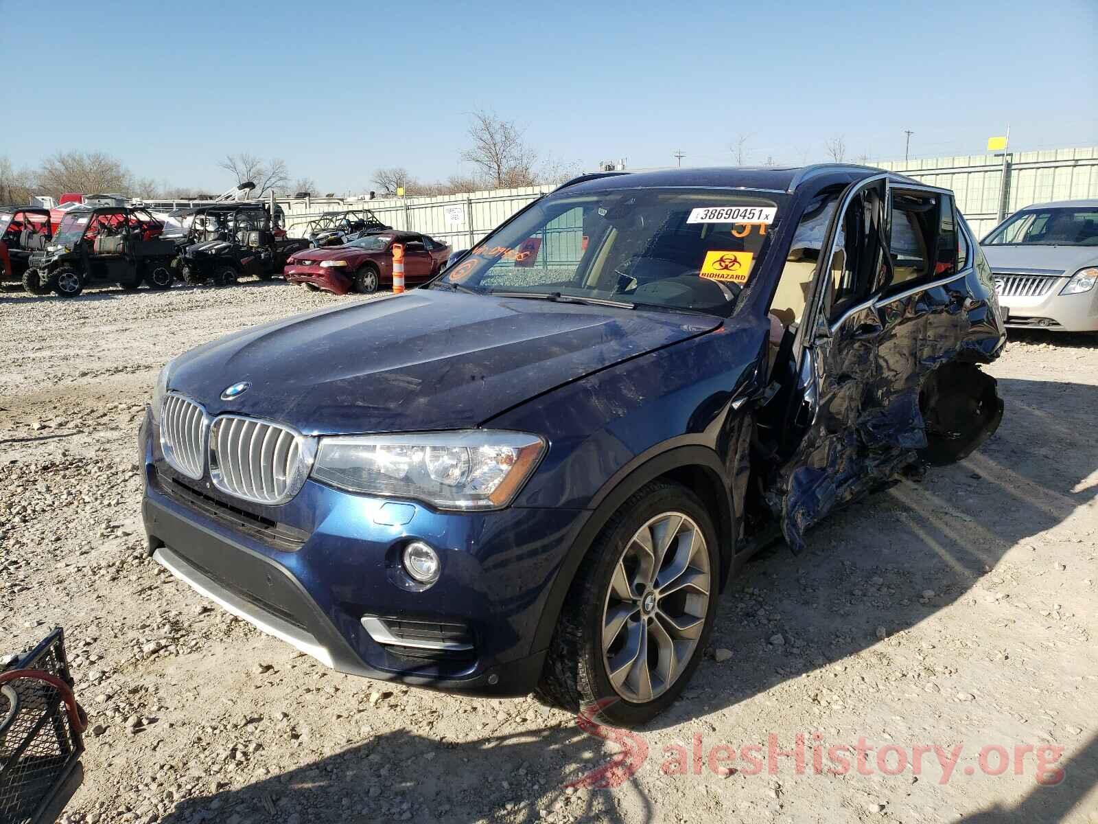 5UXWX9C56G0D94830 2016 BMW X3