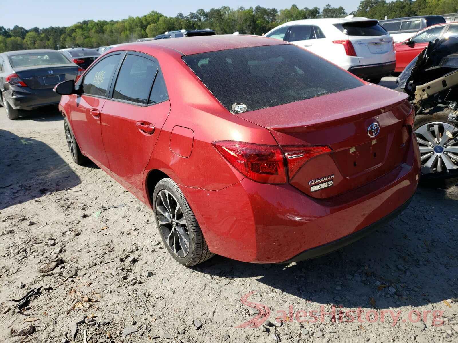 5YFBURHE9KP858996 2019 TOYOTA COROLLA