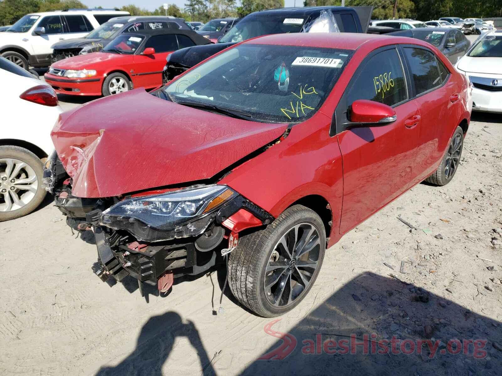 5YFBURHE9KP858996 2019 TOYOTA COROLLA