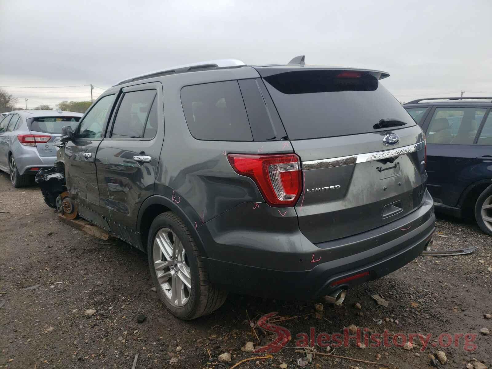 1FM5K8F8XHGE27891 2017 FORD EXPLORER