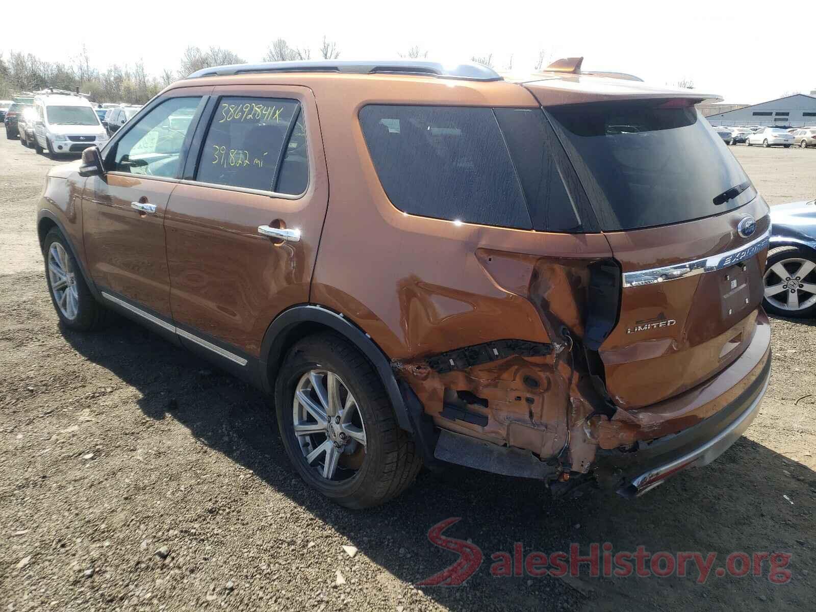 1FM5K8F82HGA23502 2017 FORD EXPLORER