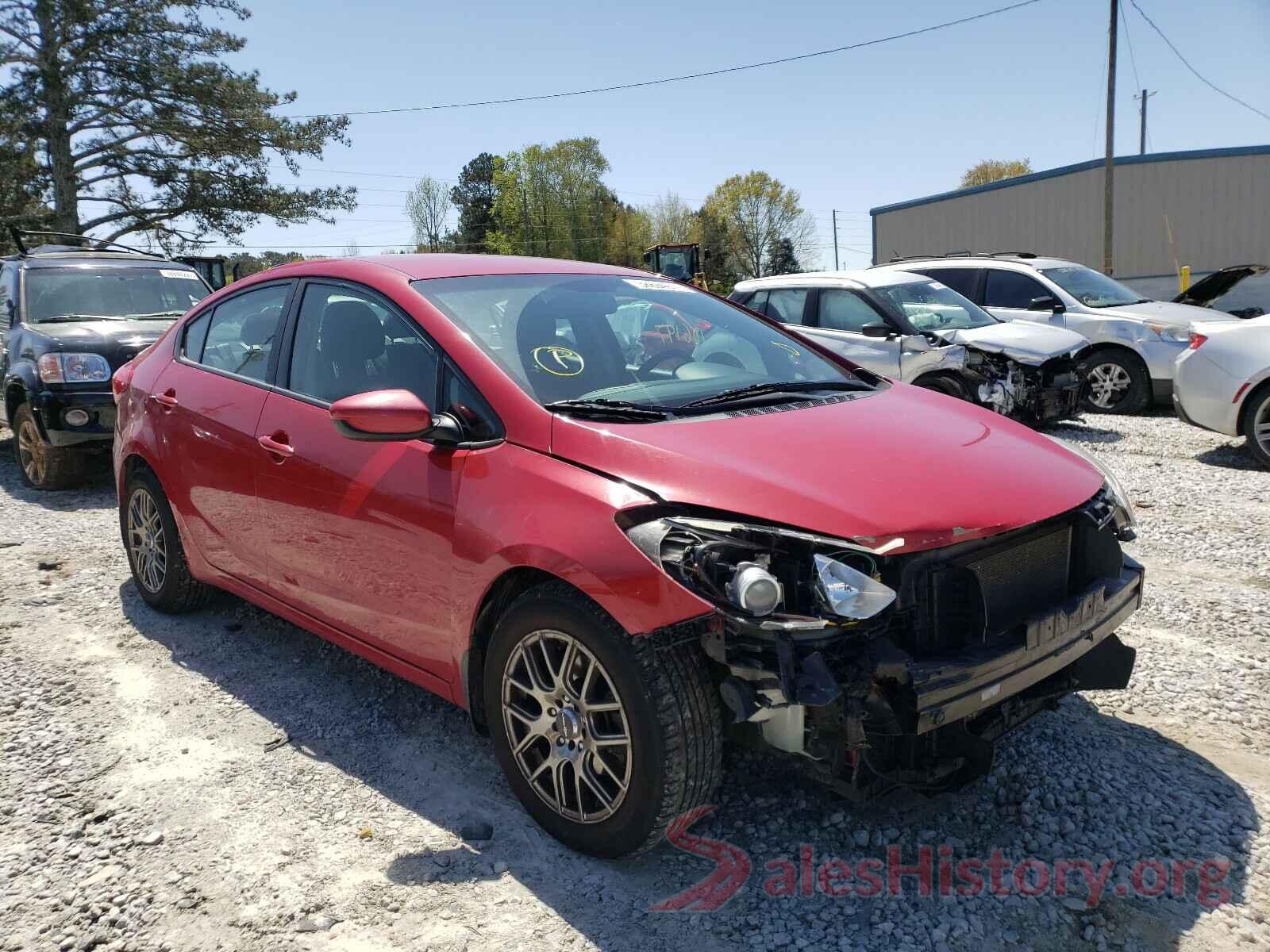 KNAFK4A61G5586457 2016 KIA FORTE