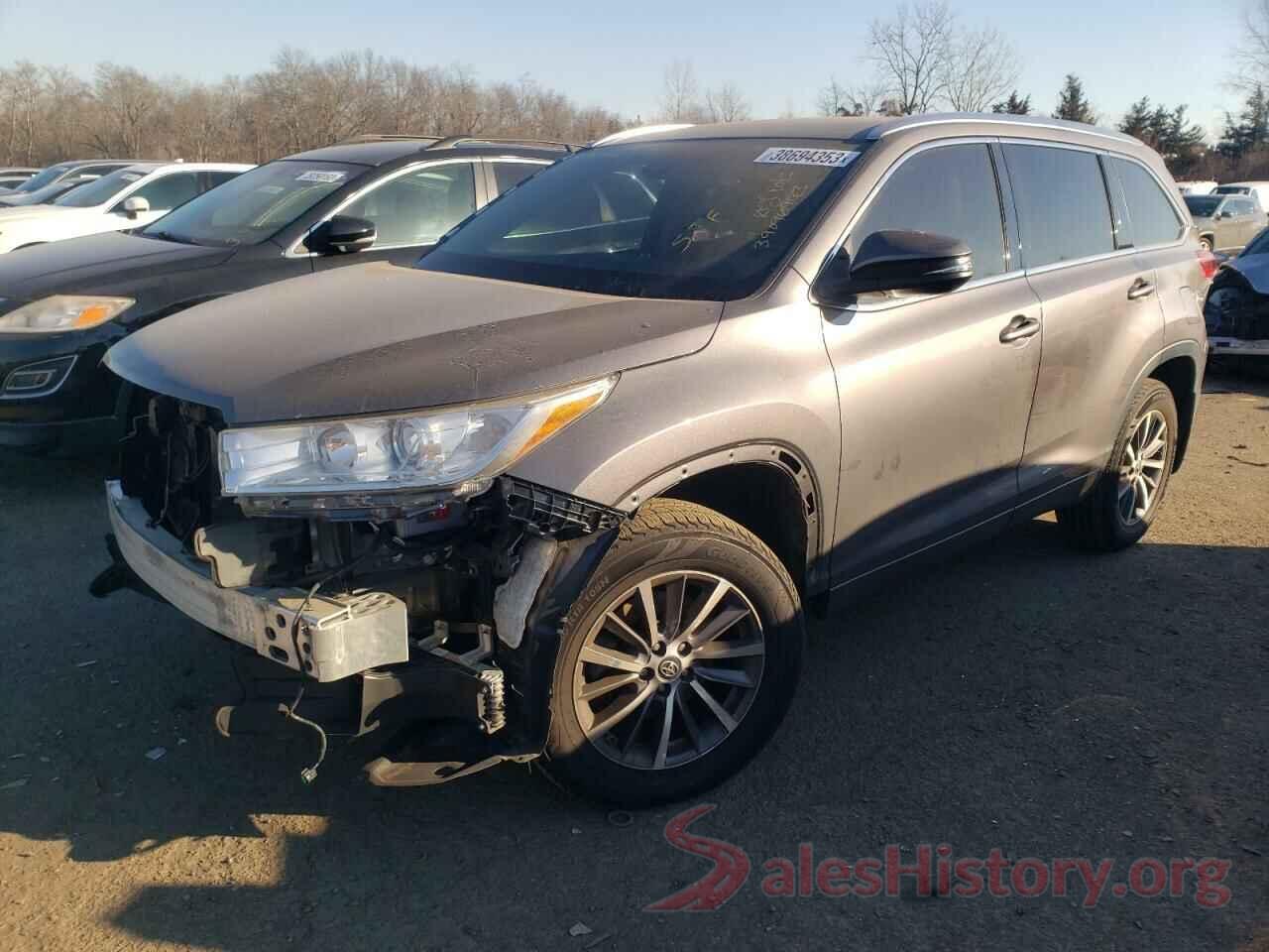 5TDJZRFH1HS436344 2017 TOYOTA HIGHLANDER