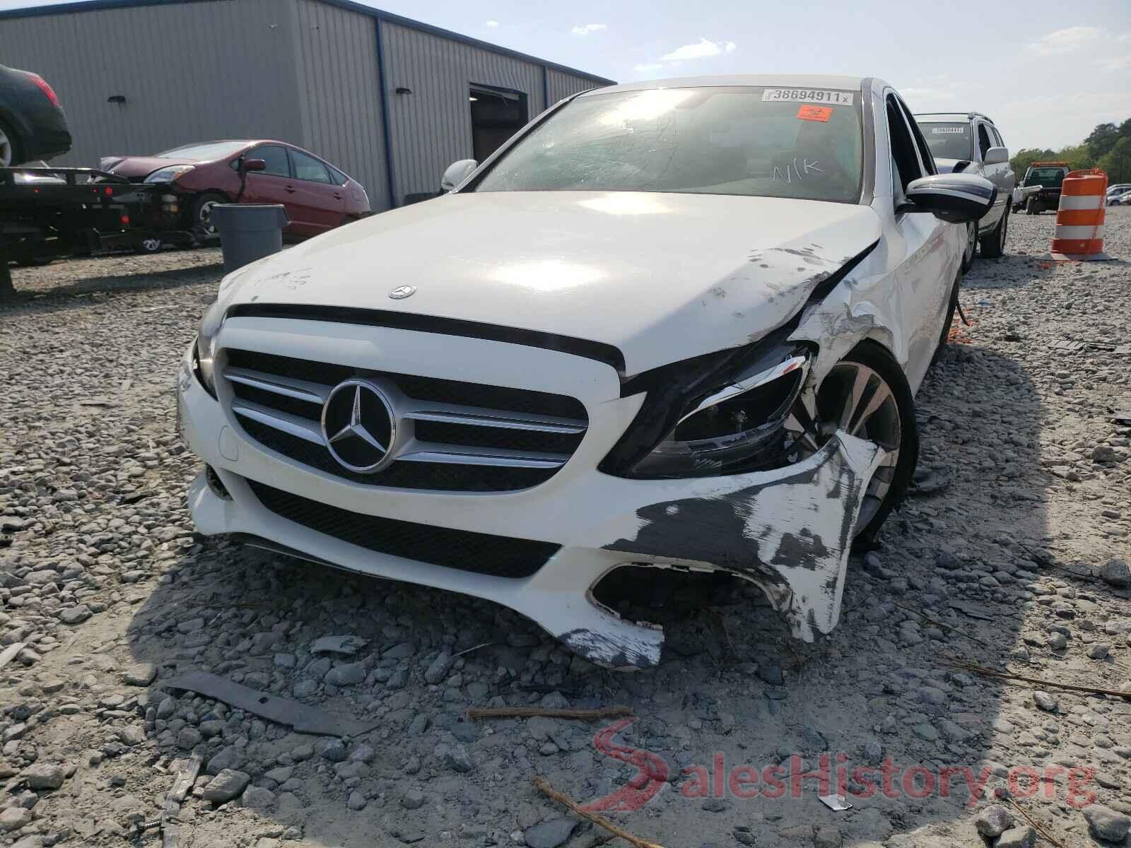 55SWF4JB1GU099423 2016 MERCEDES-BENZ C CLASS