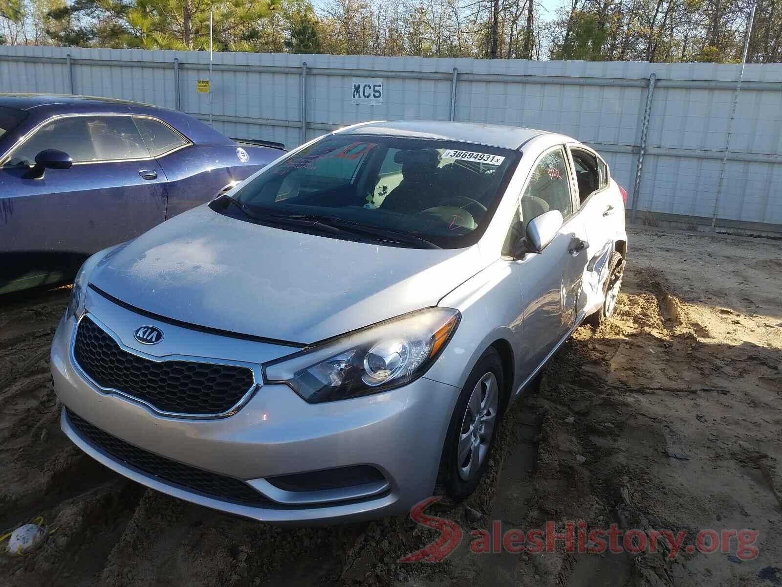 KNAFX4A68G5606673 2016 KIA FORTE