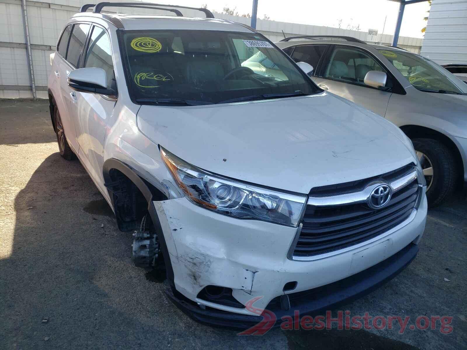 5TDJKRFH3GS307041 2016 TOYOTA HIGHLANDER