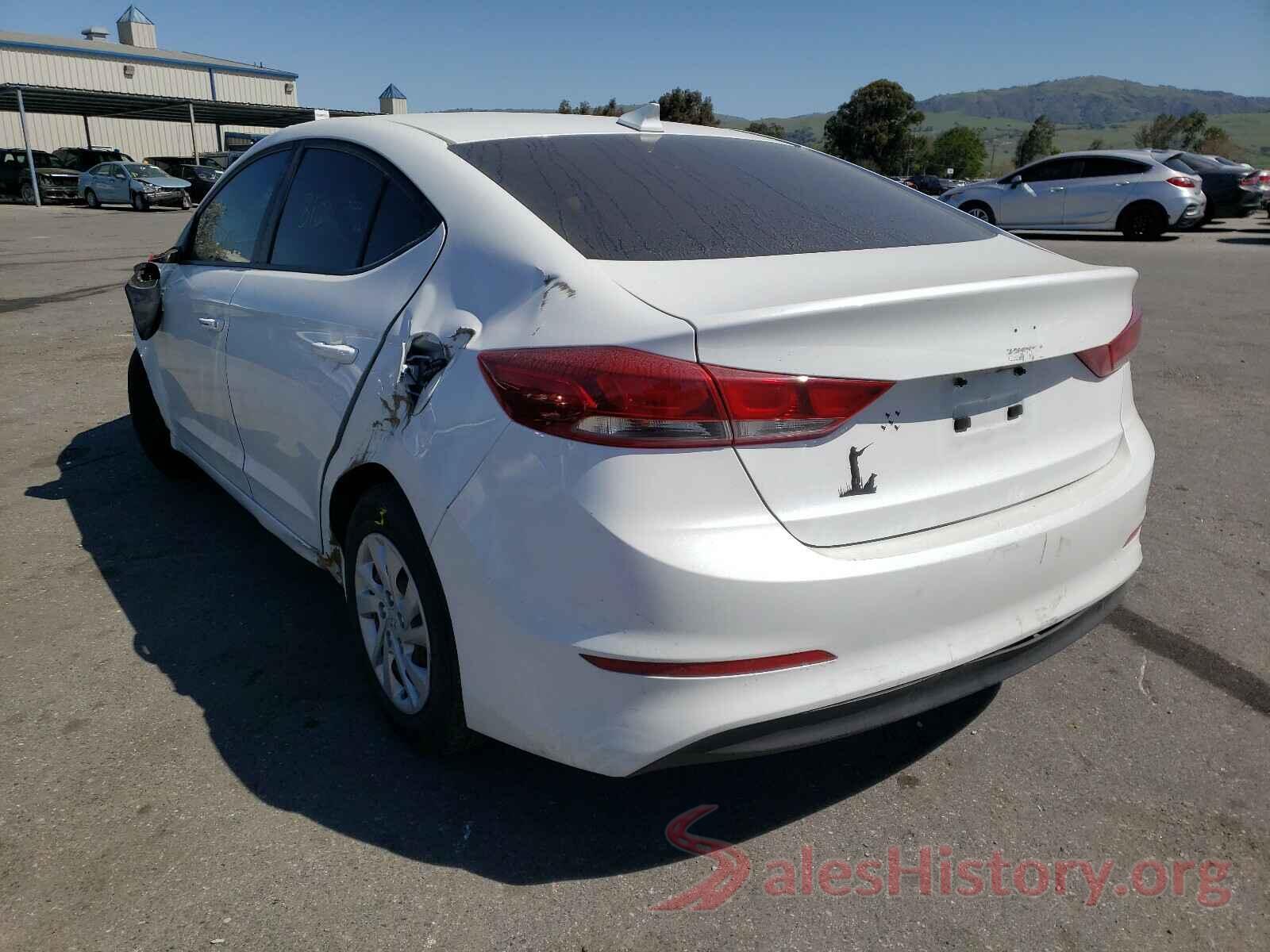 5NPD74LF1HH078676 2017 HYUNDAI ELANTRA