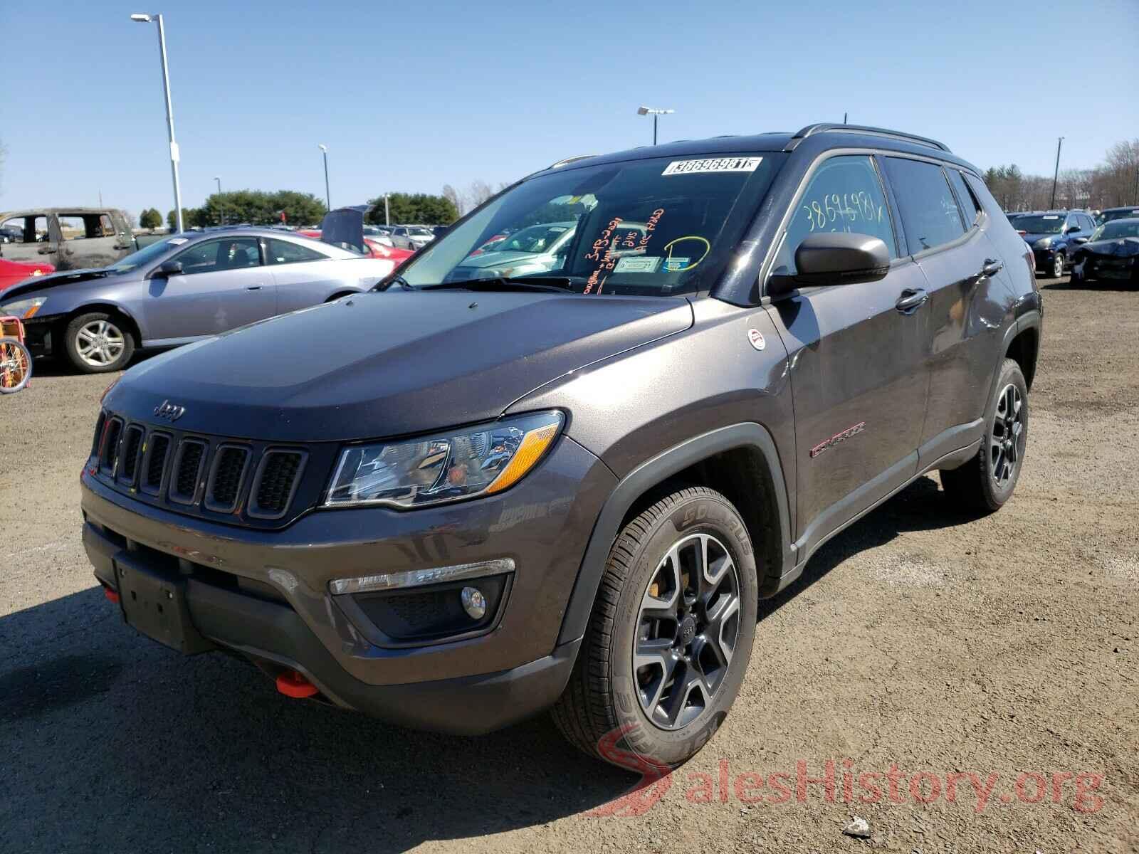 3C4NJDDB8KT722036 2019 JEEP COMPASS