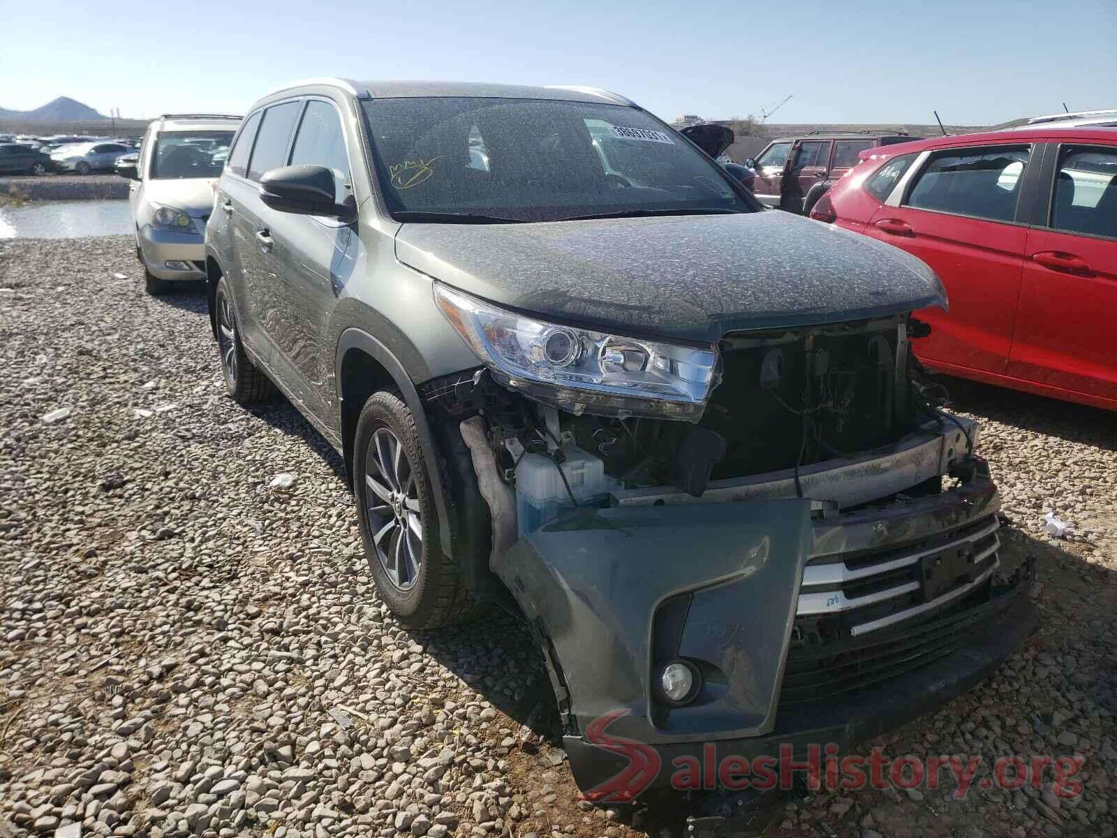 5TDJZRFH1HS387341 2017 TOYOTA HIGHLANDER