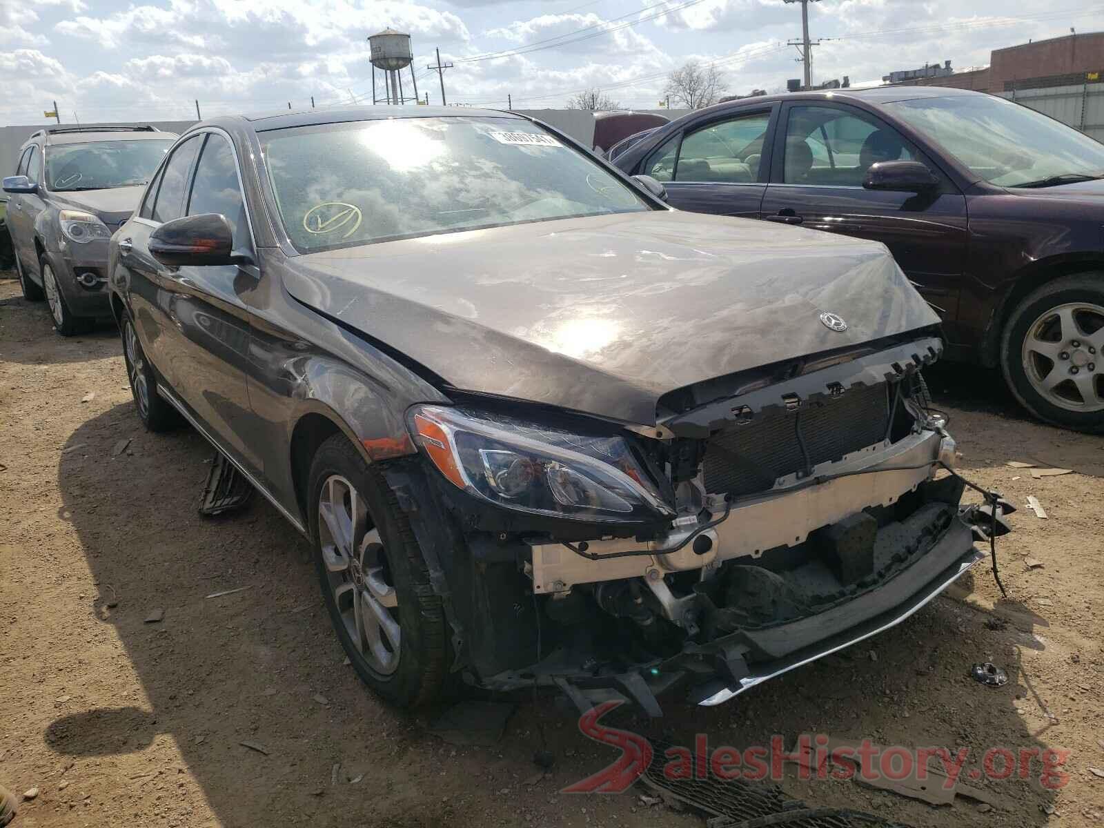 55SWF4KB2JU234608 2018 MERCEDES-BENZ C CLASS