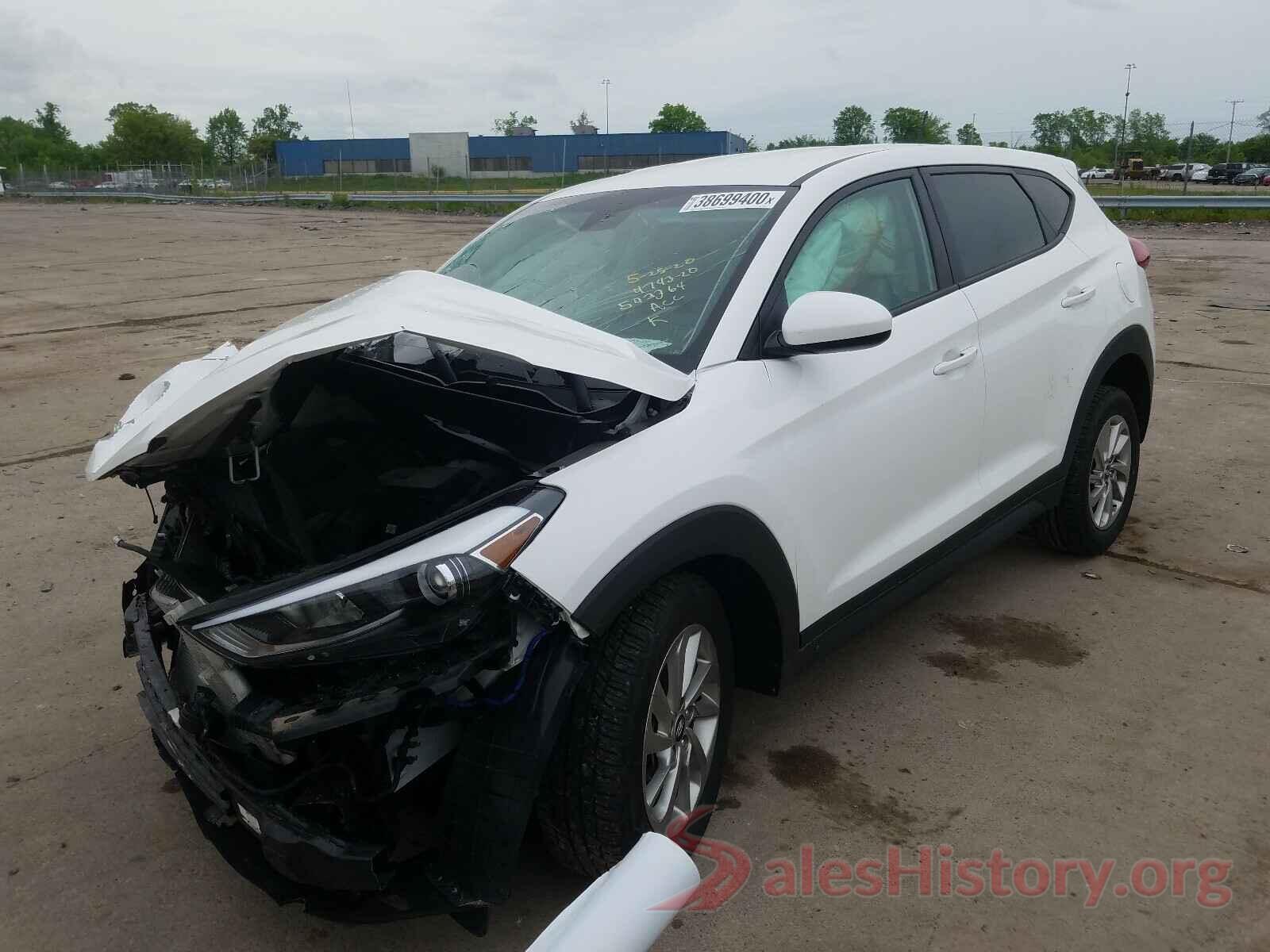 KM8J23A49HU543364 2017 HYUNDAI TUCSON