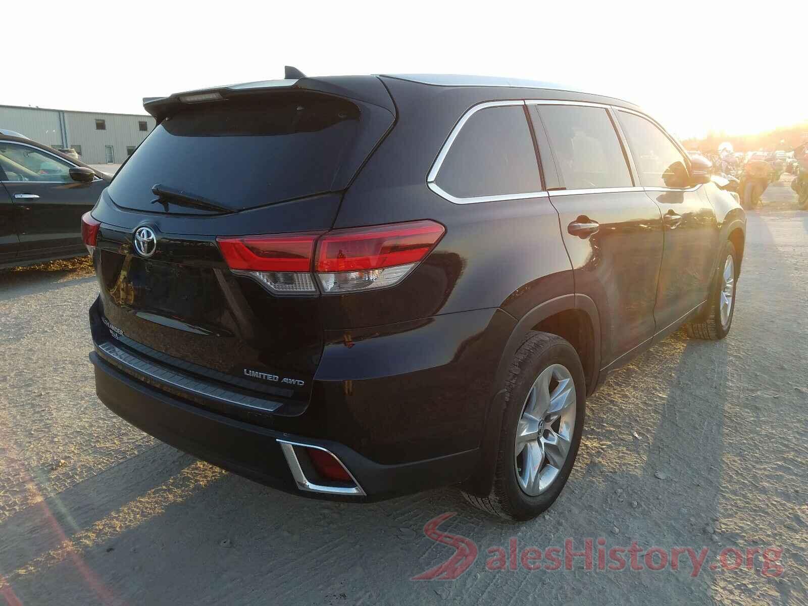 5TDDZRFH8JS883255 2018 TOYOTA HIGHLANDER