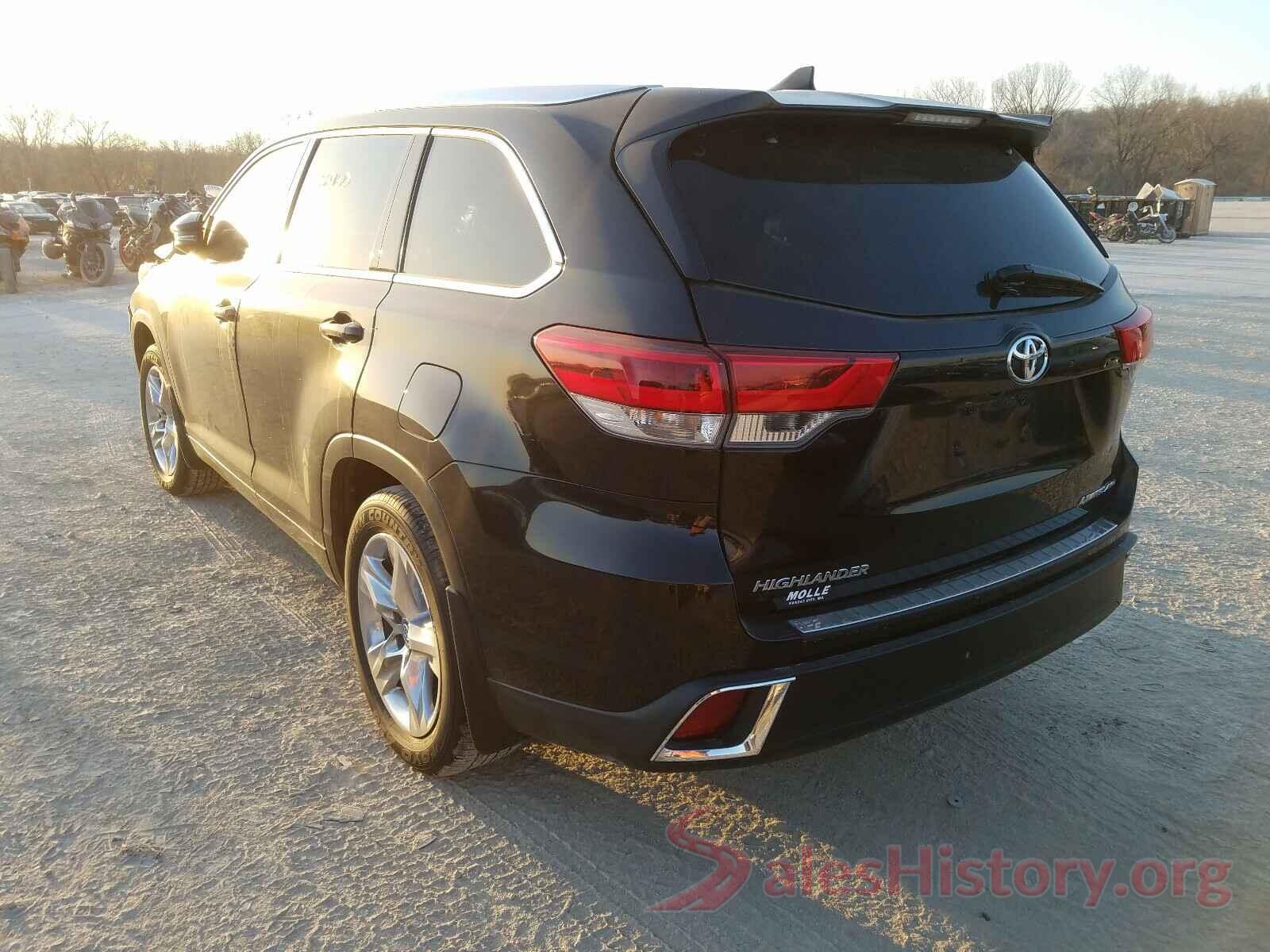 5TDDZRFH8JS883255 2018 TOYOTA HIGHLANDER