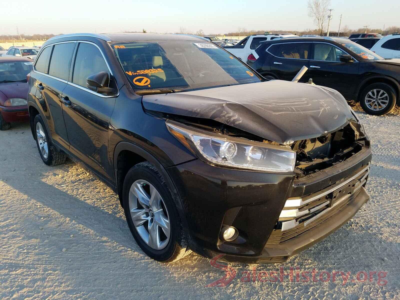 5TDDZRFH8JS883255 2018 TOYOTA HIGHLANDER