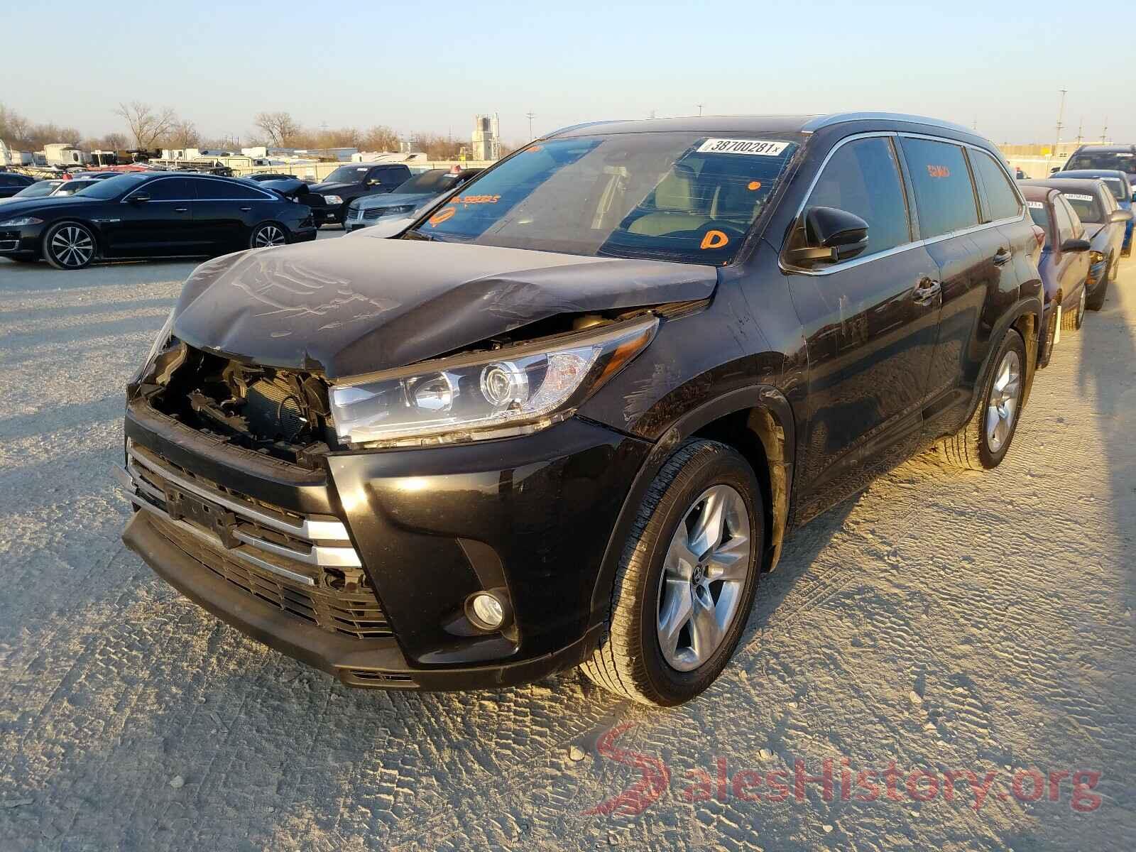 5TDDZRFH8JS883255 2018 TOYOTA HIGHLANDER