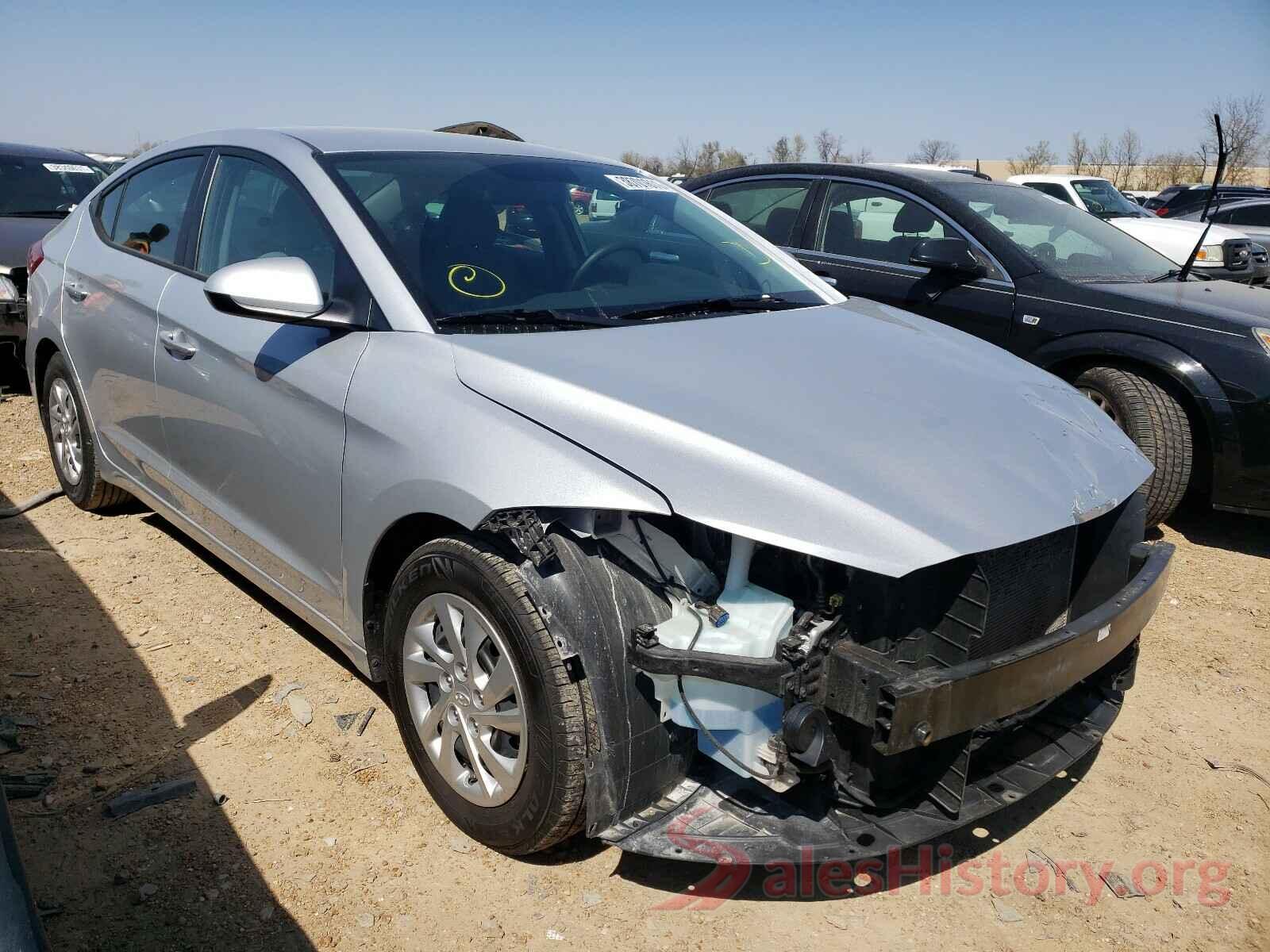 KMHD74LF2HU406026 2017 HYUNDAI ELANTRA