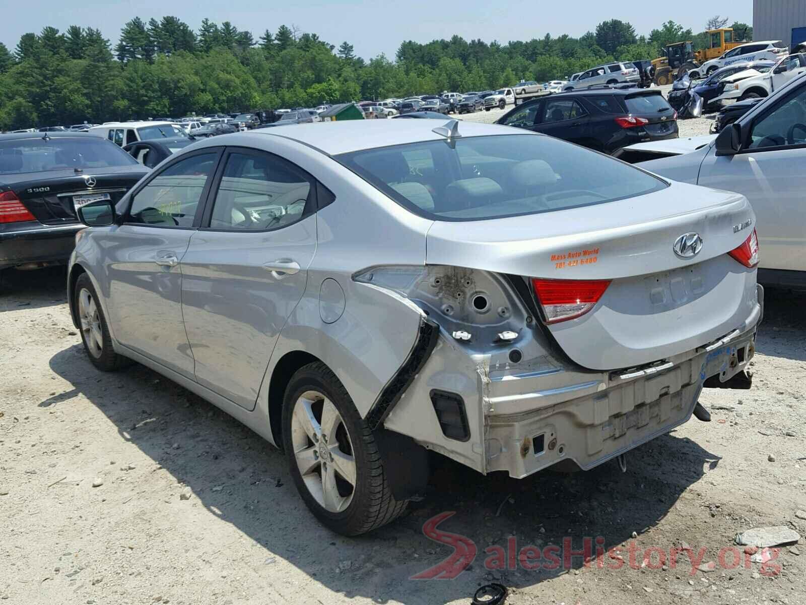 5NPDH4AE7BH008534 2011 HYUNDAI ELANTRA