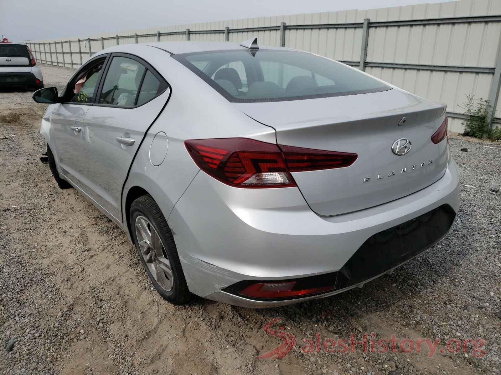 KMHD84LFXKU743743 2019 HYUNDAI ELANTRA