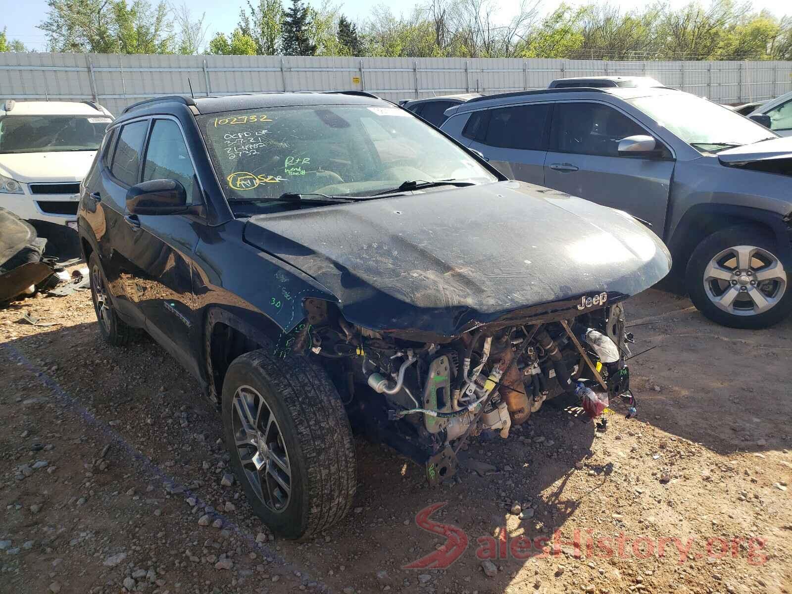 3C4NJCBB2JT102732 2018 JEEP COMPASS