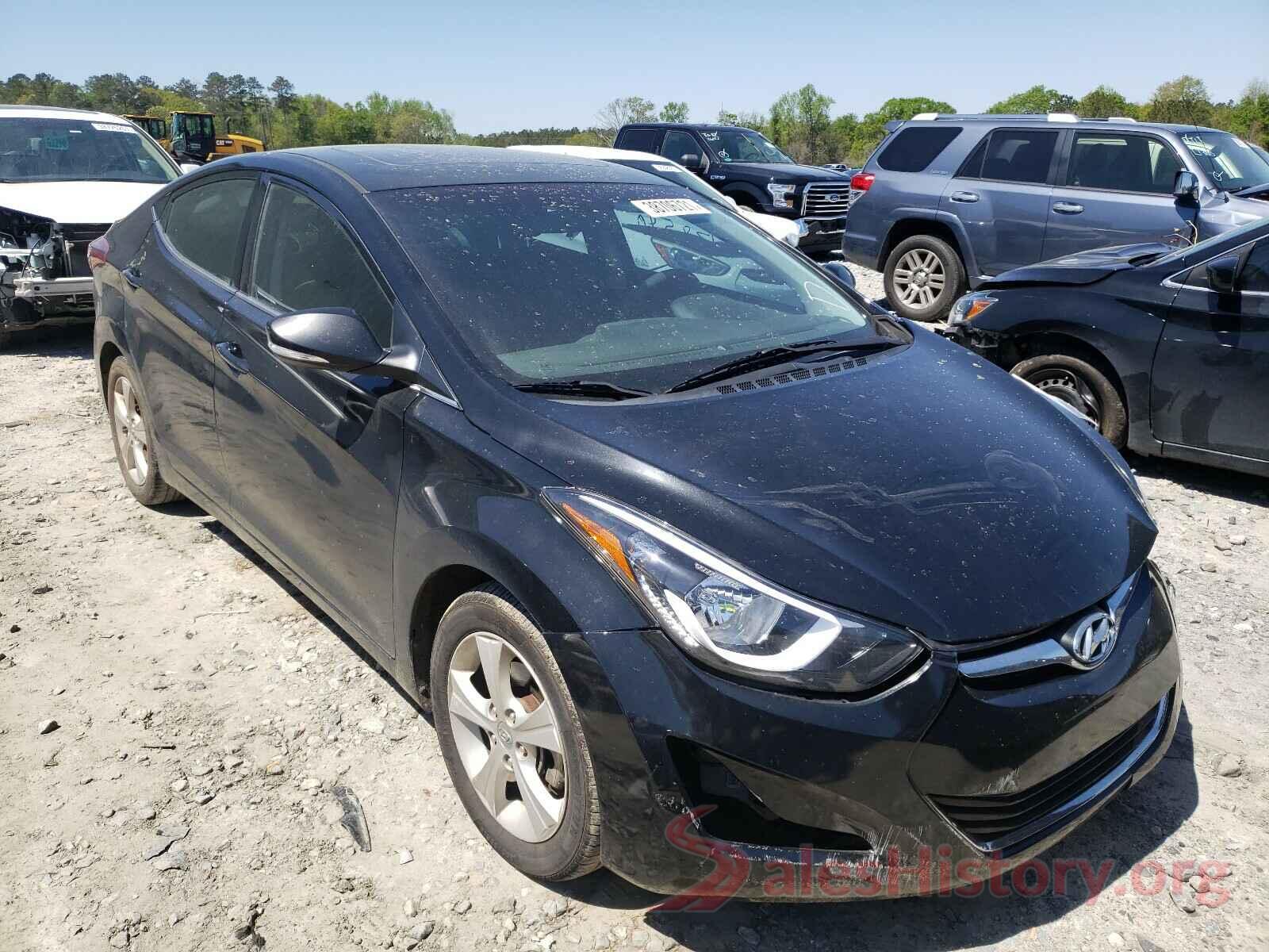 5NPDH4AE4GH773448 2016 HYUNDAI ELANTRA