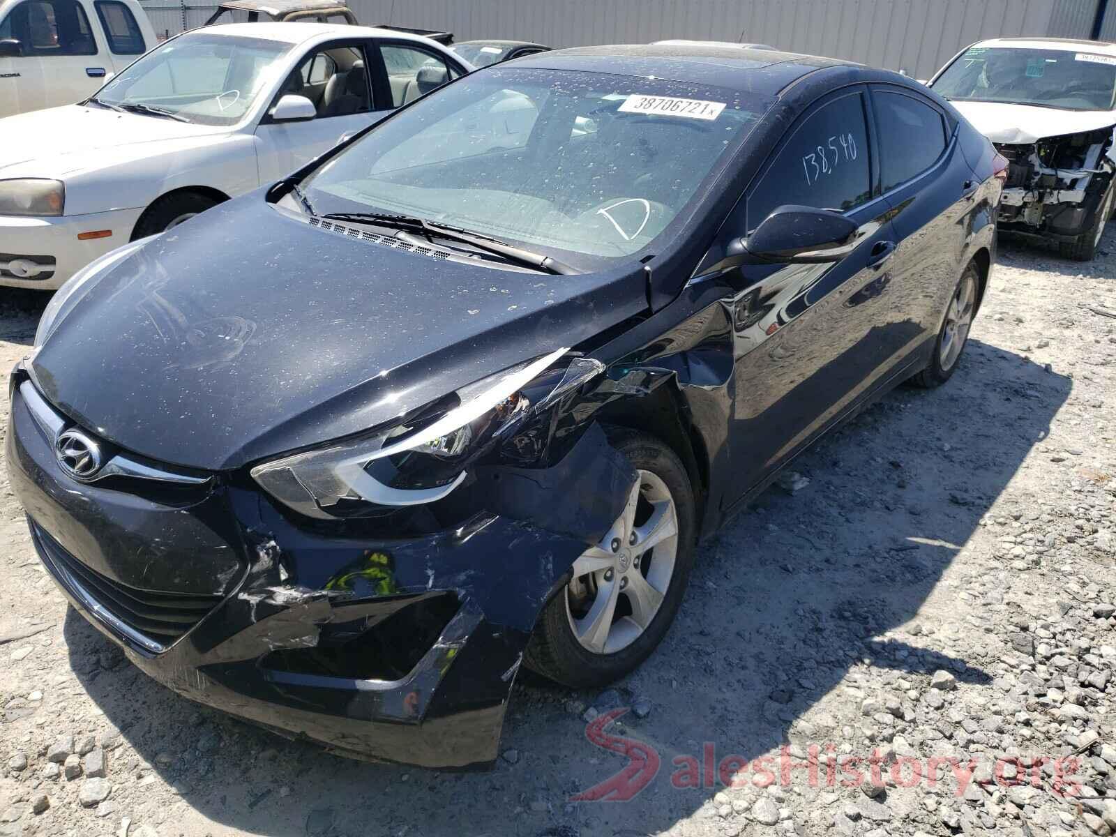 5NPDH4AE4GH773448 2016 HYUNDAI ELANTRA