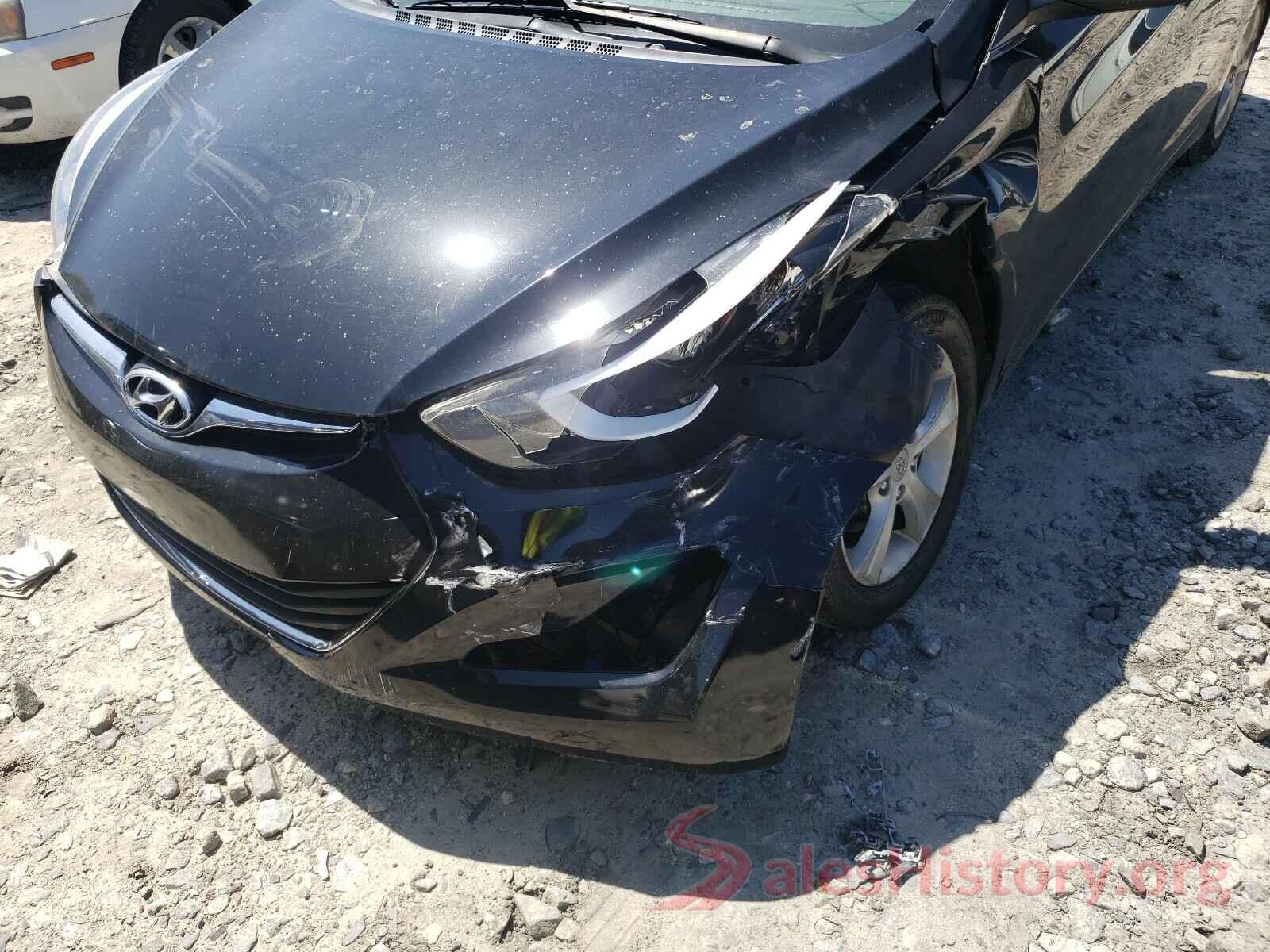 5NPDH4AE4GH773448 2016 HYUNDAI ELANTRA