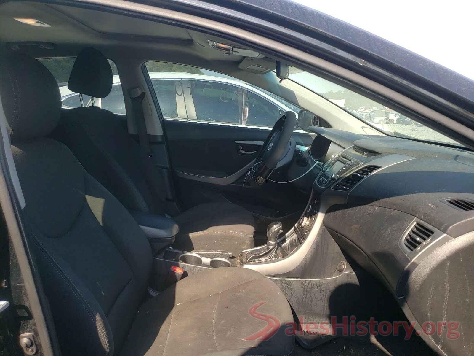 5NPDH4AE4GH773448 2016 HYUNDAI ELANTRA