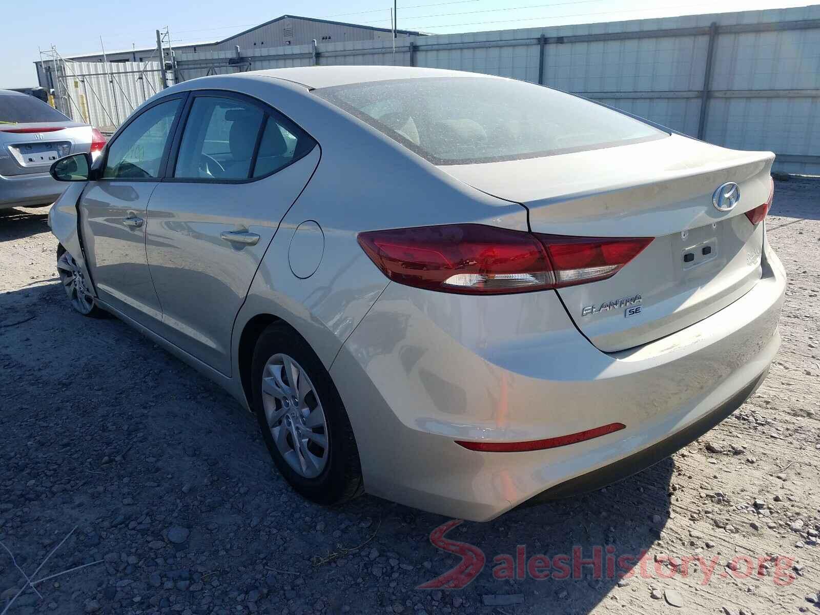 5NPD74LF8JH295115 2018 HYUNDAI ELANTRA