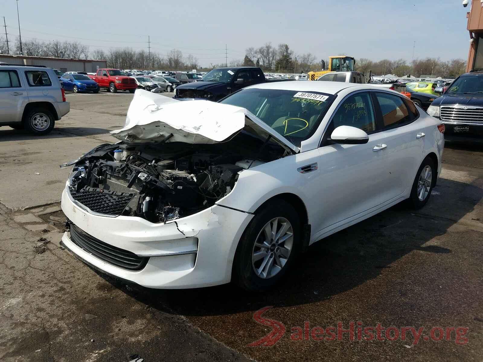 KNAGT4L36G5102500 2016 KIA OPTIMA