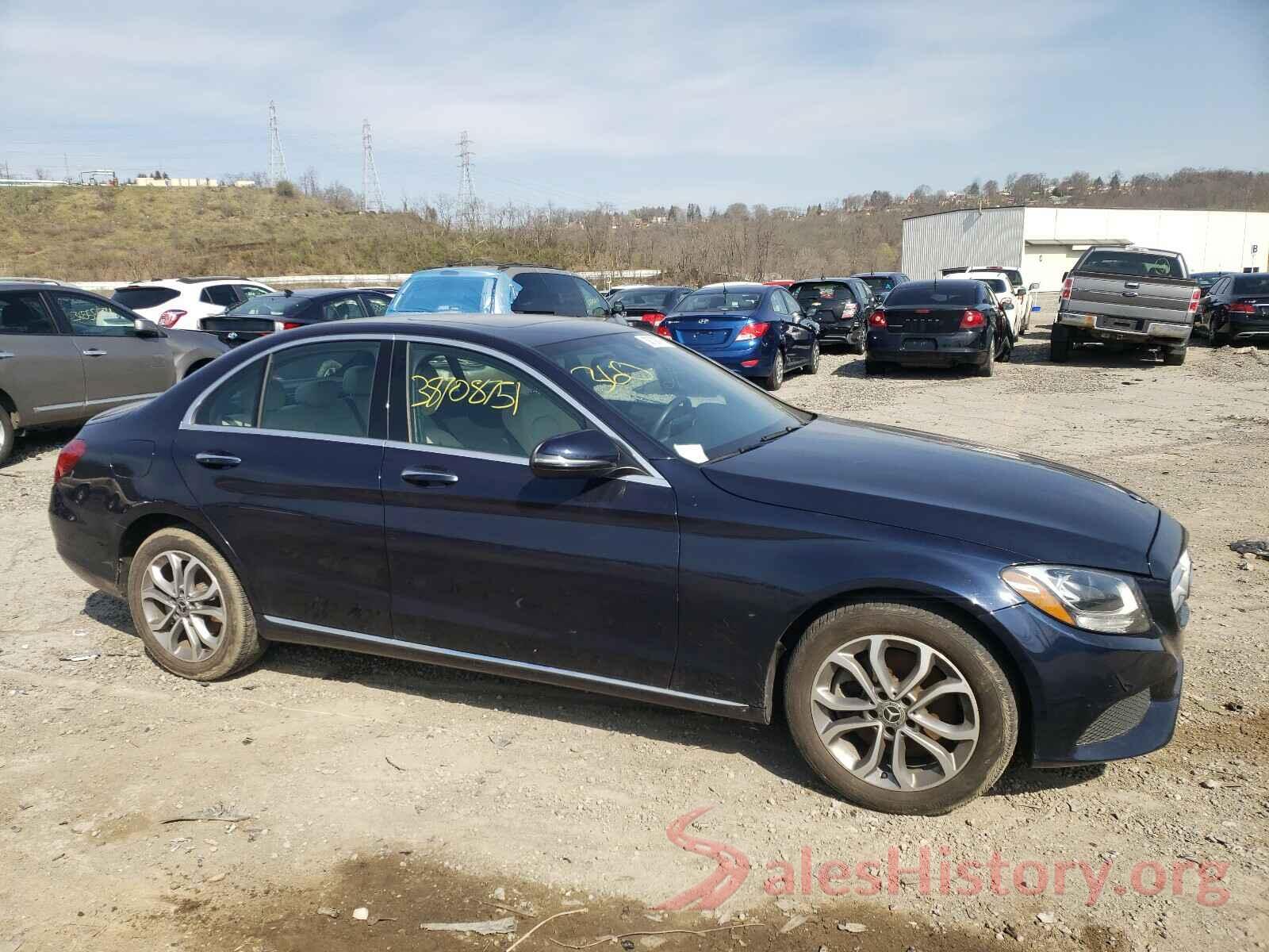 55SWF4KB2JU237735 2018 MERCEDES-BENZ C CLASS