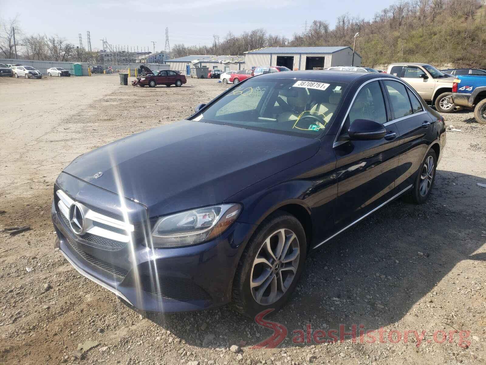 55SWF4KB2JU237735 2018 MERCEDES-BENZ C CLASS