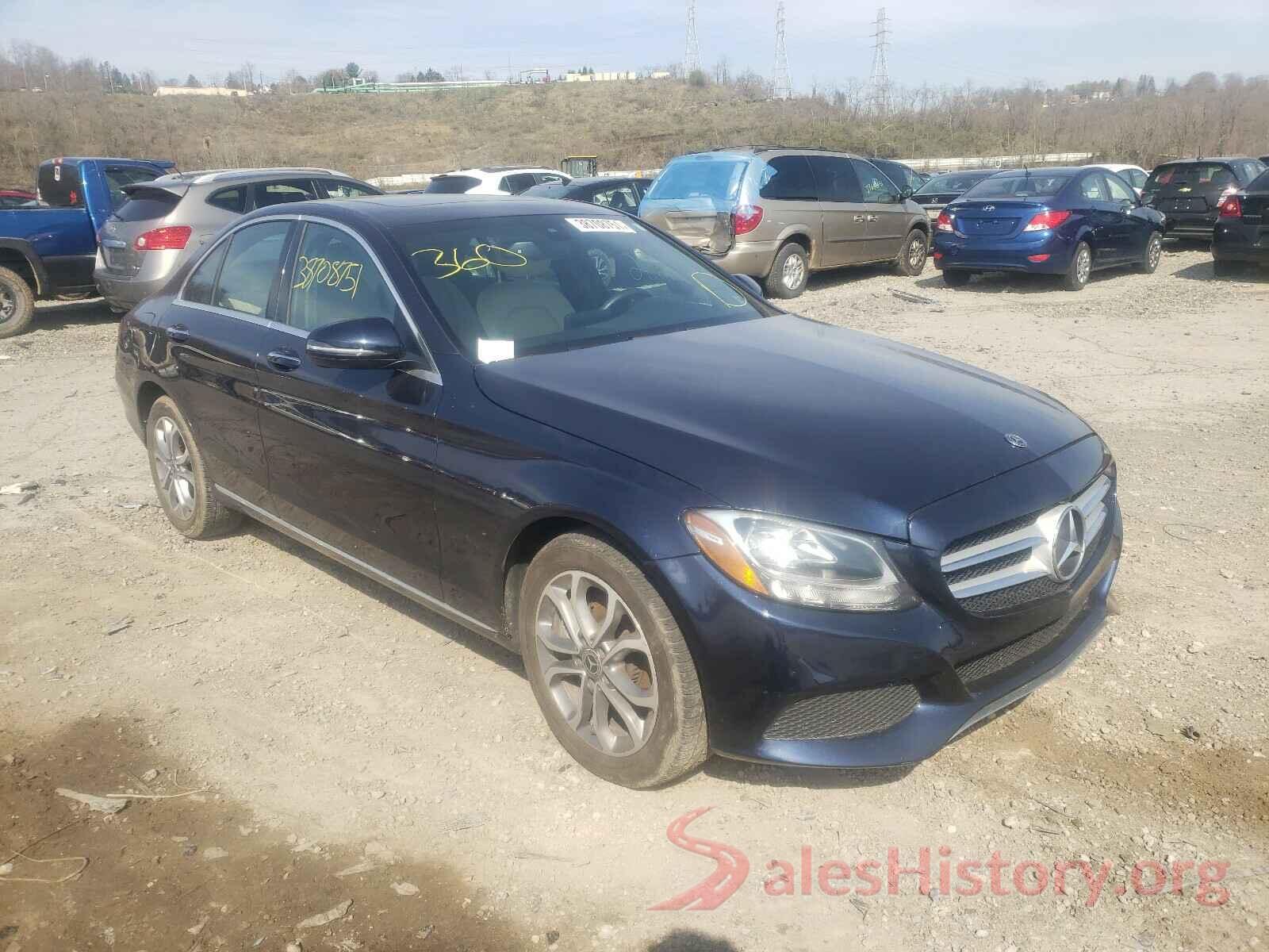 55SWF4KB2JU237735 2018 MERCEDES-BENZ C CLASS