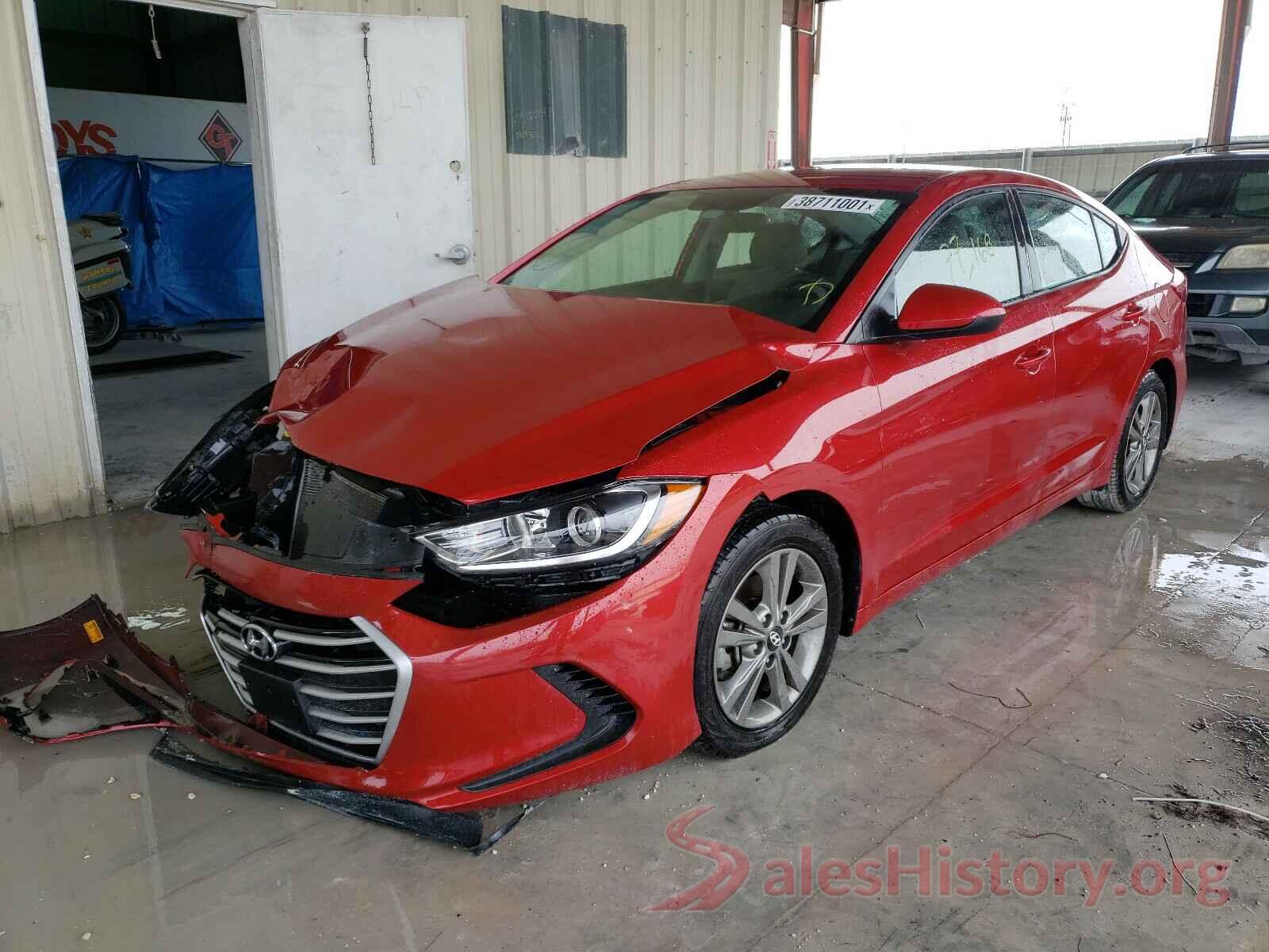 5NPD84LF0JH266124 2018 HYUNDAI ELANTRA