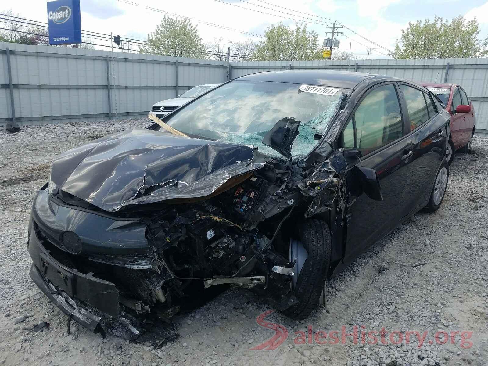 JTDKBRFU6G3510010 2016 TOYOTA PRIUS