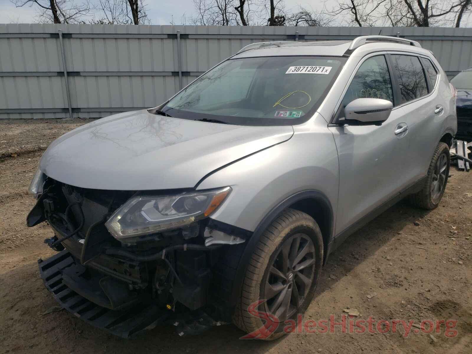 5N1AT2MV8GC886019 2016 NISSAN ROGUE