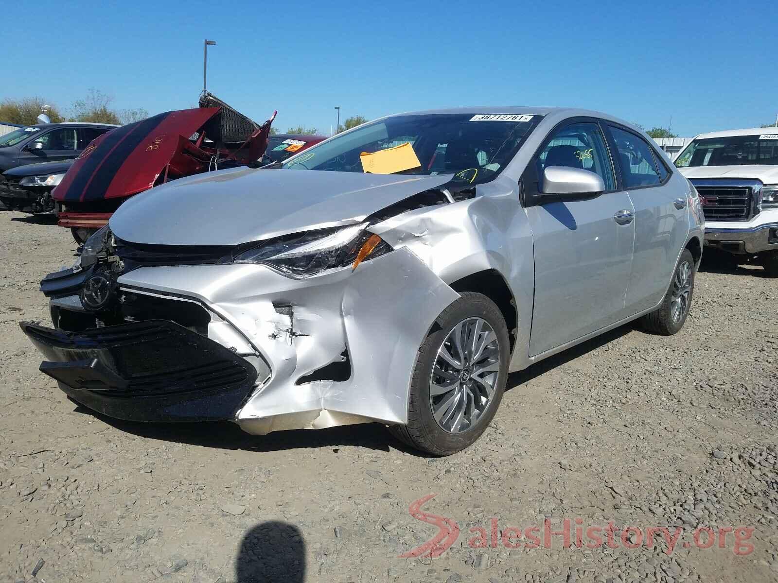 5YFBURHE1KP879938 2019 TOYOTA COROLLA