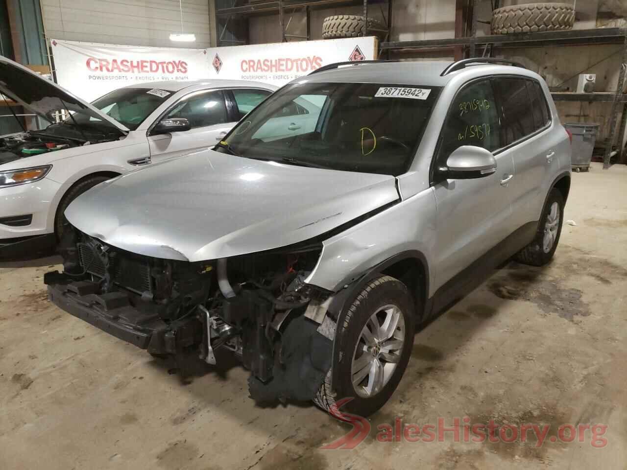 WVGBV7AX5HK008069 2017 VOLKSWAGEN TIGUAN