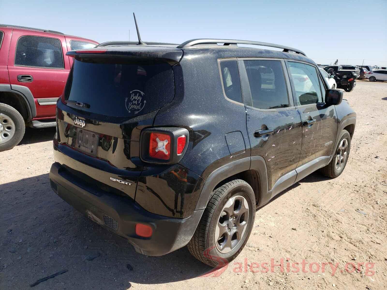 ZACCJAABXHPE80909 2017 JEEP RENEGADE