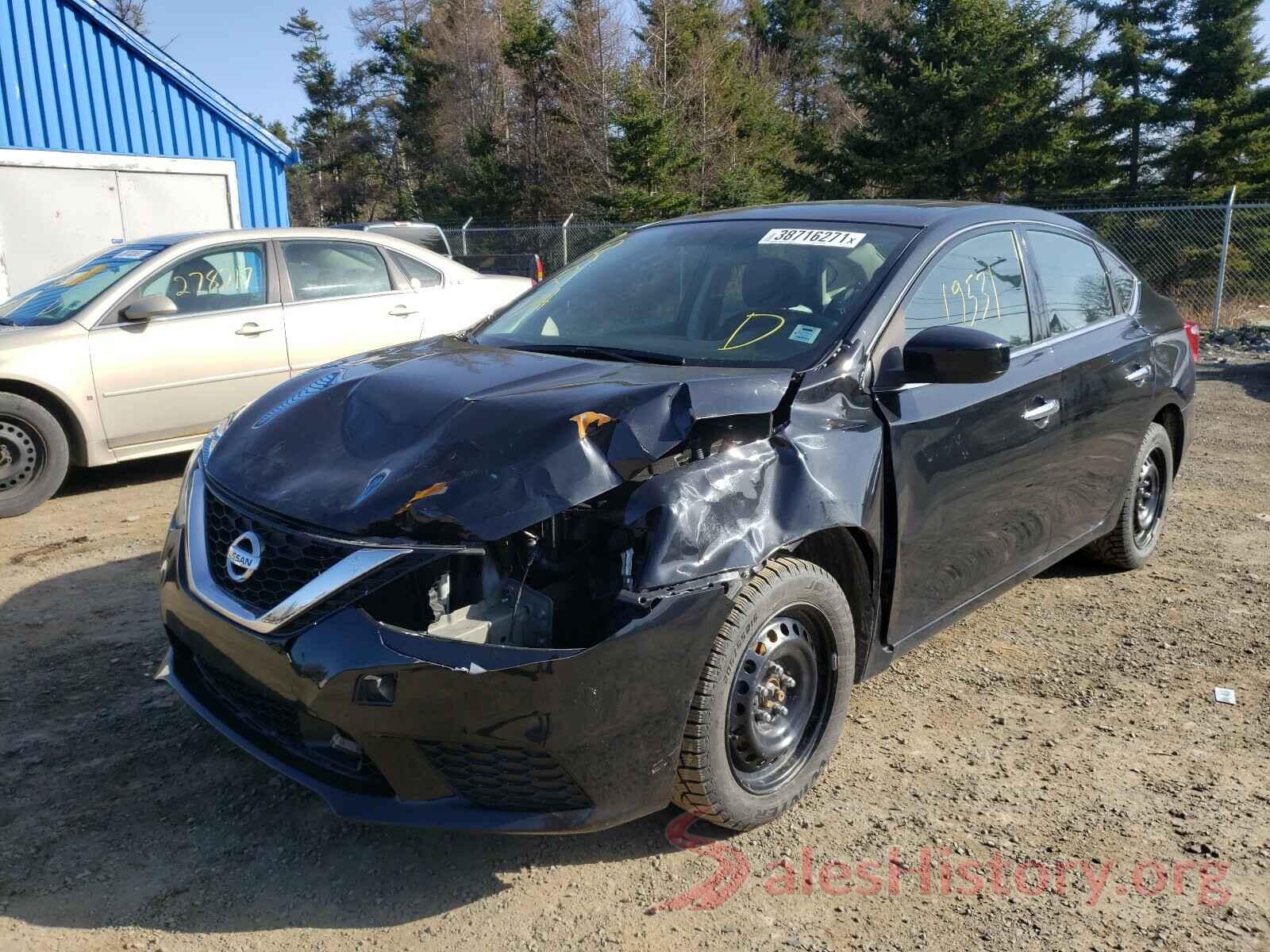 3N1AB7AP6KY307557 2019 NISSAN SENTRA