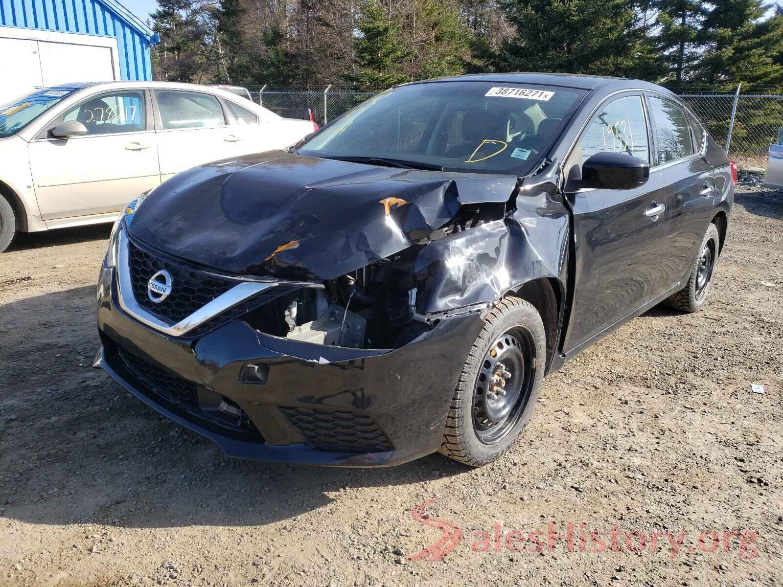 3N1AB7AP6KY307557 2019 NISSAN SENTRA