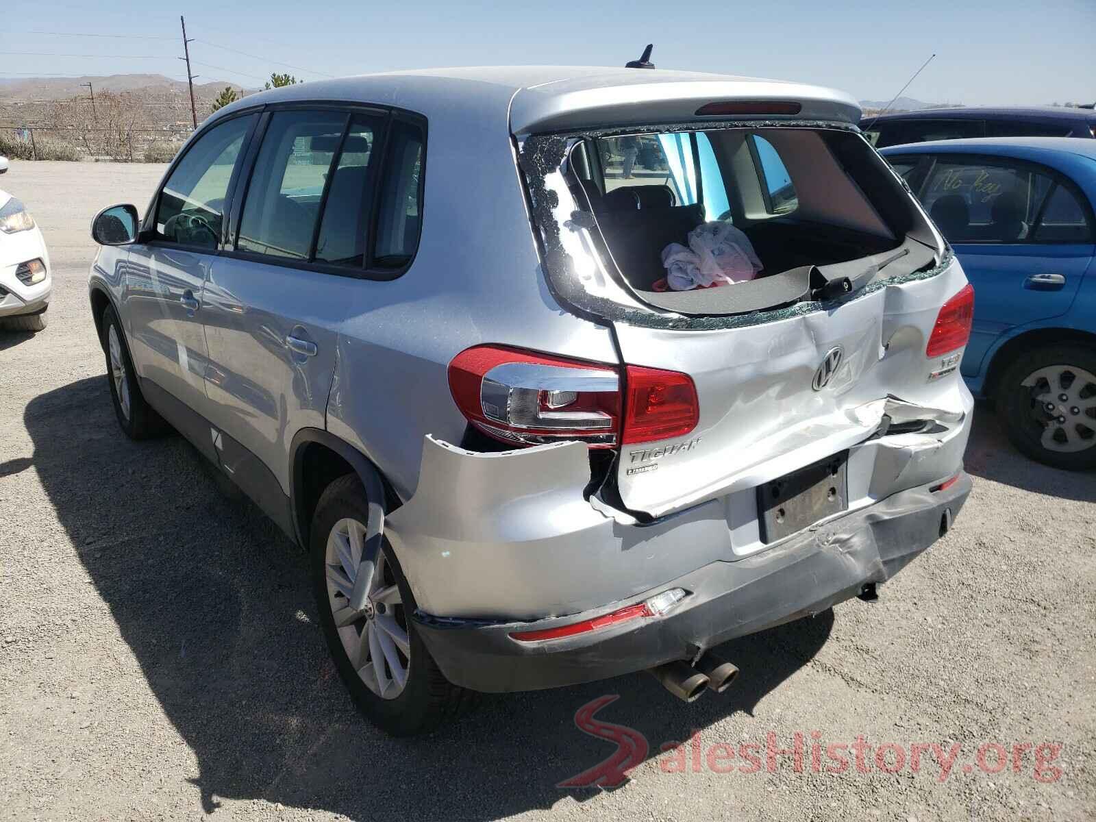 WVGBV7AX5HK050998 2017 VOLKSWAGEN TIGUAN