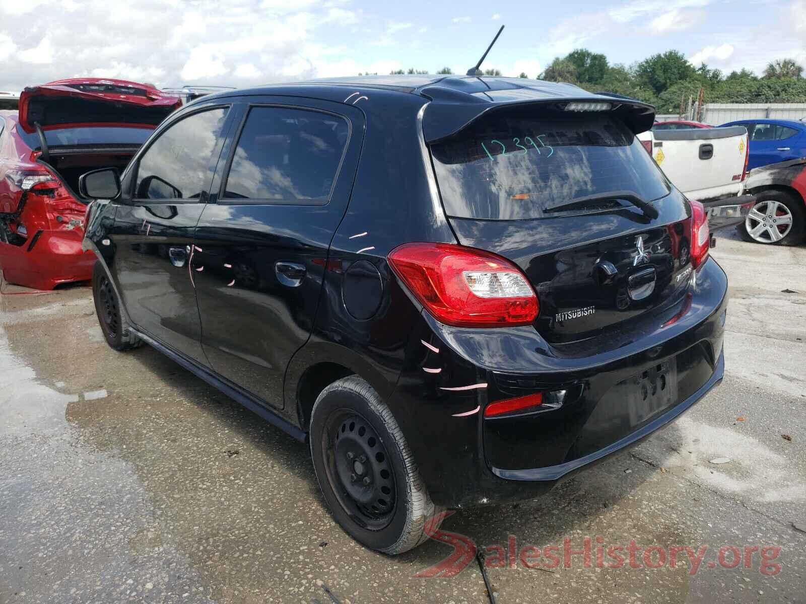 ML32A3HJ7JH008719 2018 MITSUBISHI MIRAGE