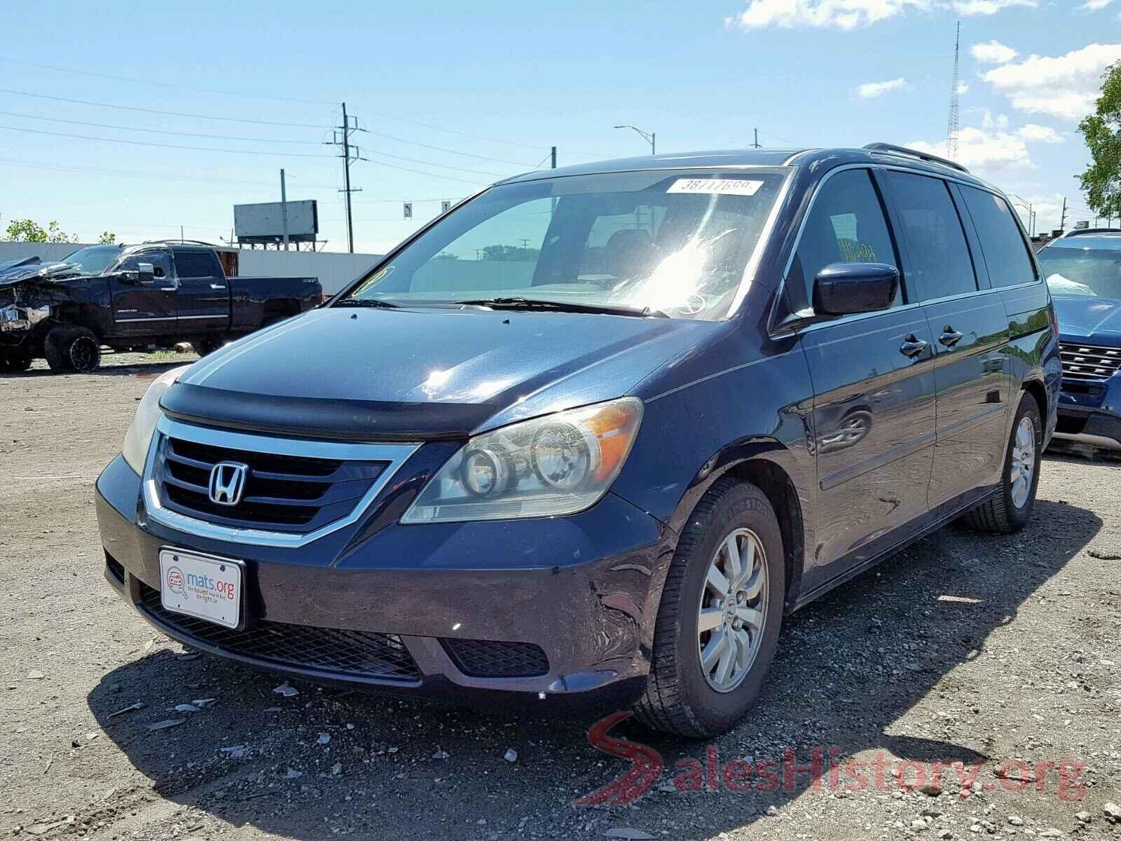 5FNRL38428B017855 2008 HONDA ODYSSEY EX