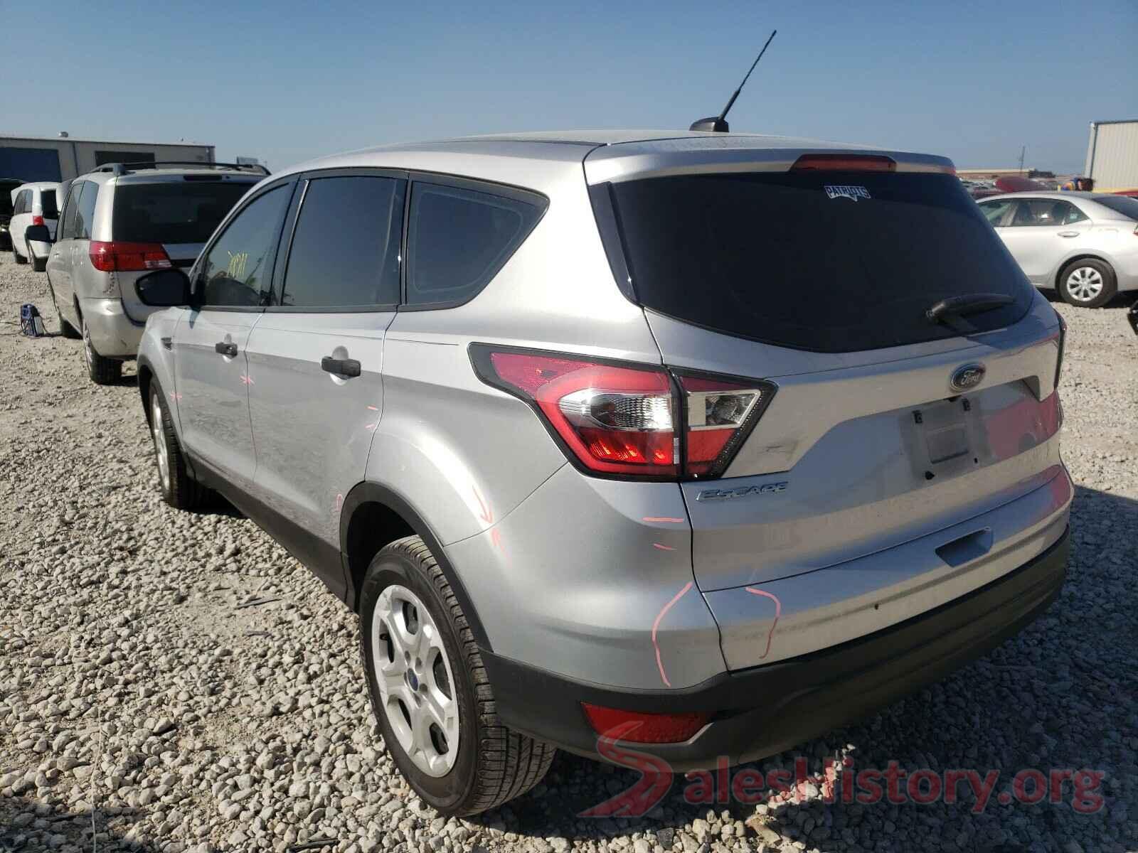 1FMCU0F72HUA80813 2017 FORD ESCAPE