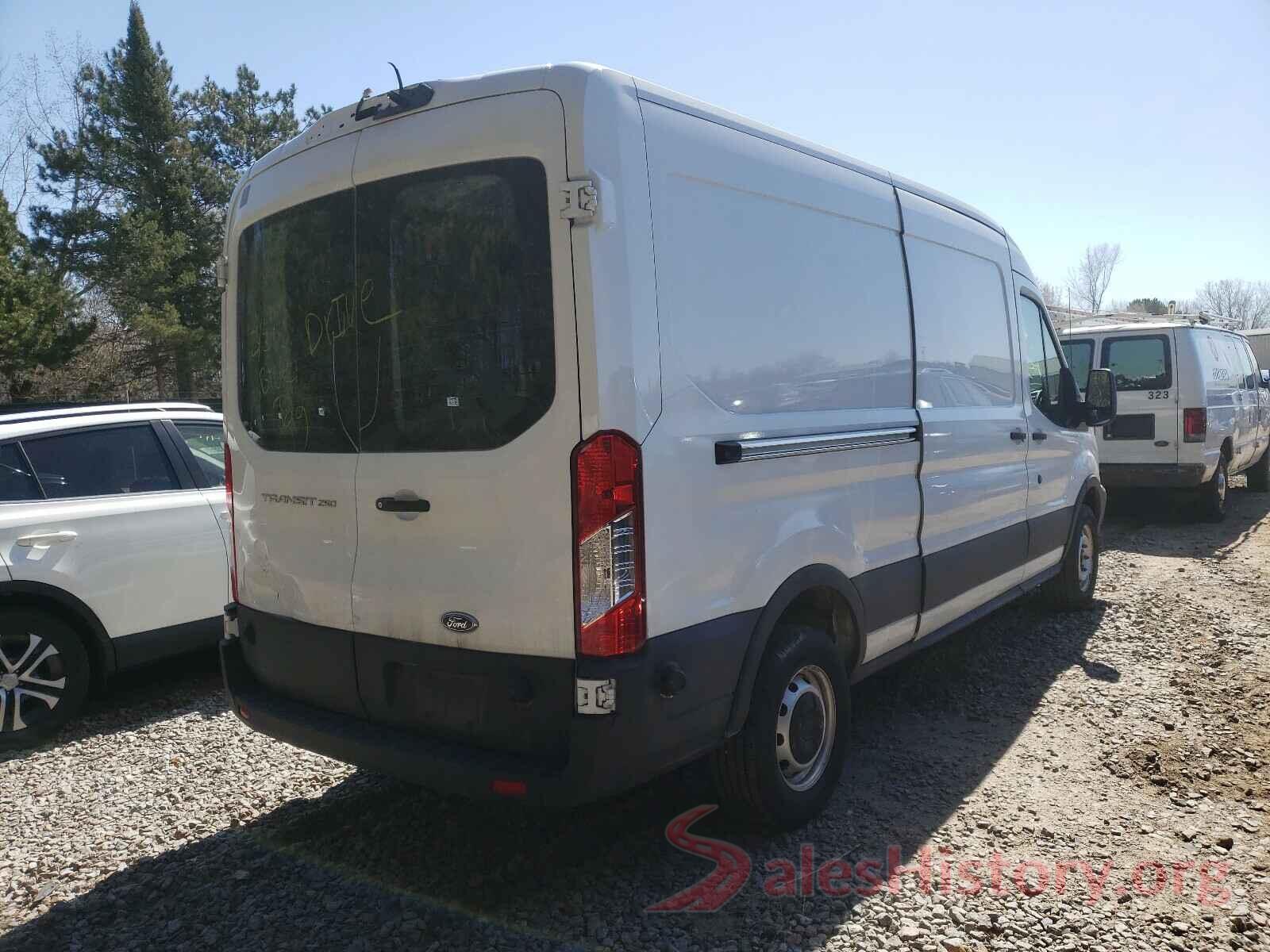 1FTYR2CM4KKB07773 2019 FORD TRANSIT CO