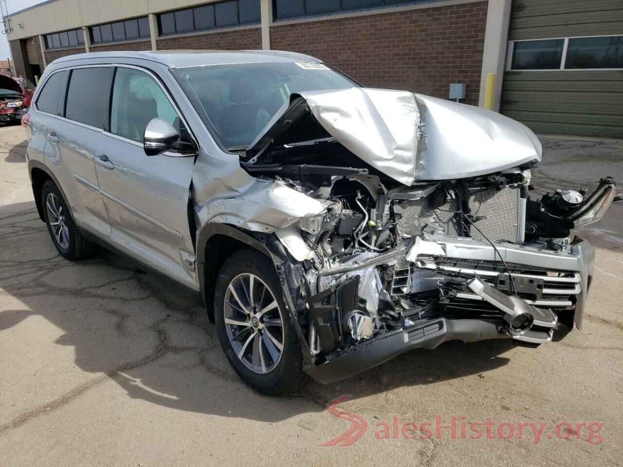 5TDJZRFH6KS583105 2019 TOYOTA HIGHLANDER