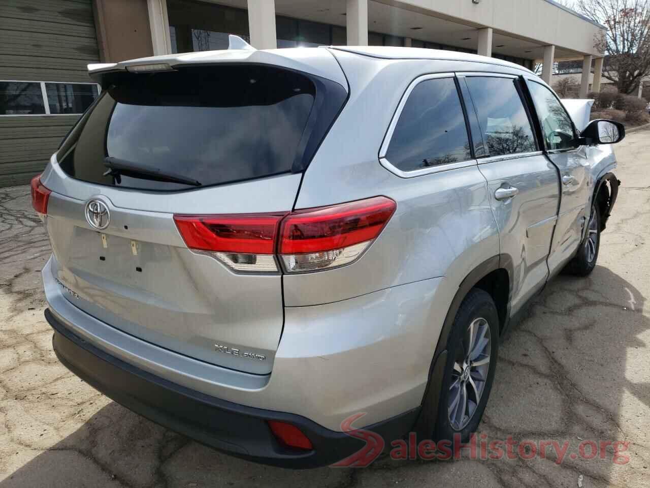 5TDJZRFH6KS583105 2019 TOYOTA HIGHLANDER