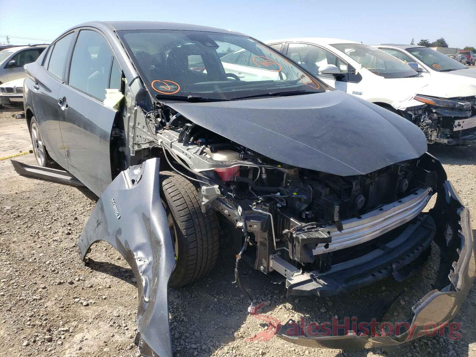 JTDKARFU0G3017085 2016 TOYOTA PRIUS